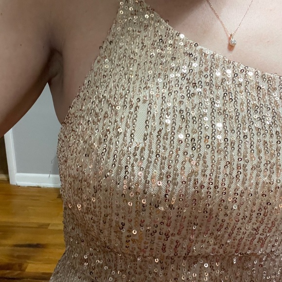 Hello Molly Dear Amelia Rose Gold Dress - Picture 12 of 12